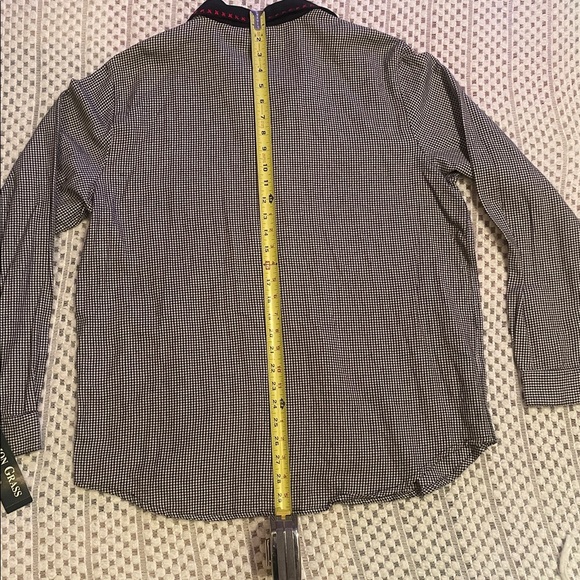 NWT Vintage Lemon Grass Studio Holiday Button Up Shirt with Snowman Design - Picture 13 of 13